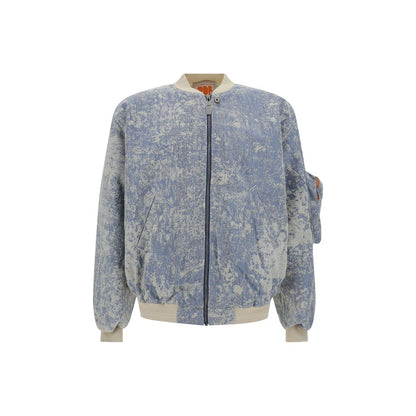 Denim Dust Bomber Jacket