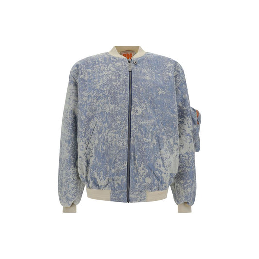 Denim Dust Bomber Jacket