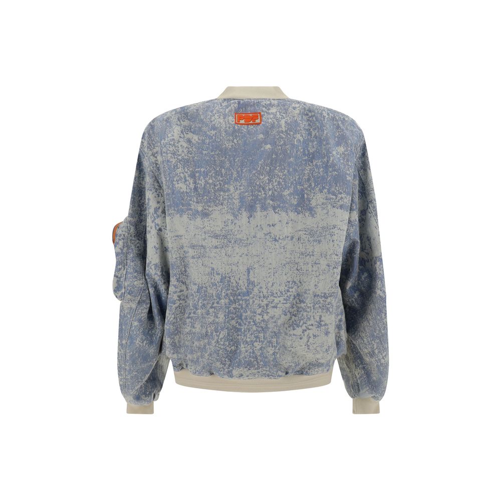 Denim Dust Bomber Jacket