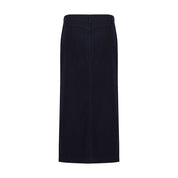 Blue Cotton Skirt