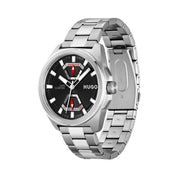 Gray Stainless Steel Watch