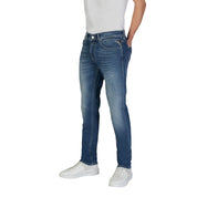 Blue Cotton Jeans & Pant