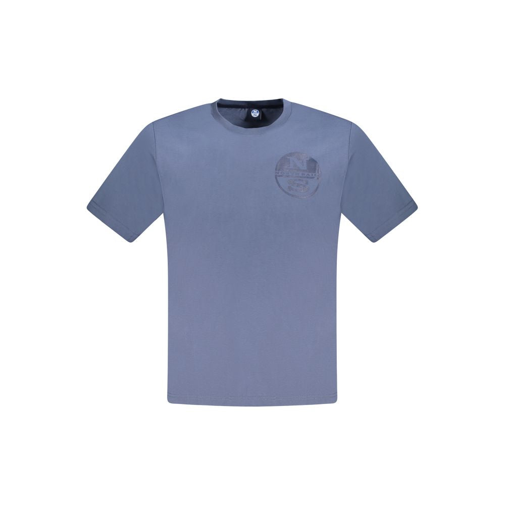 Blue Cotton T-Shirt