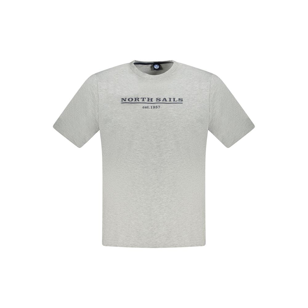 Gray Cotton T-Shirt