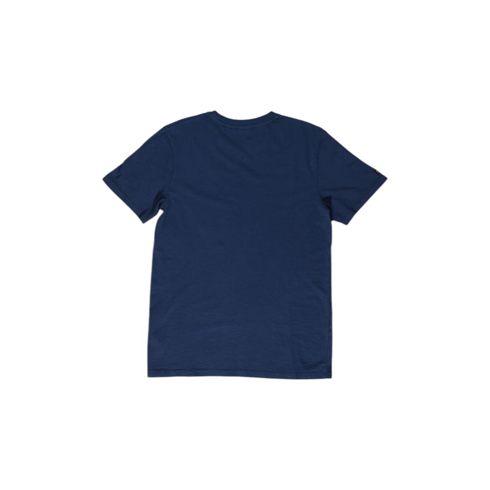 Blue Cotton T-Shirt