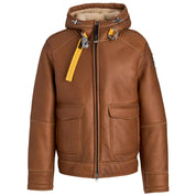 Brown Leather Di Pecora Jacket