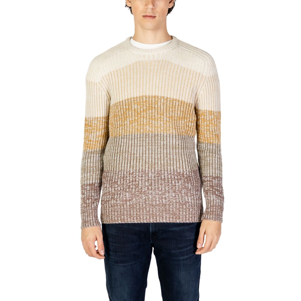 Beige Acrylic Sweater