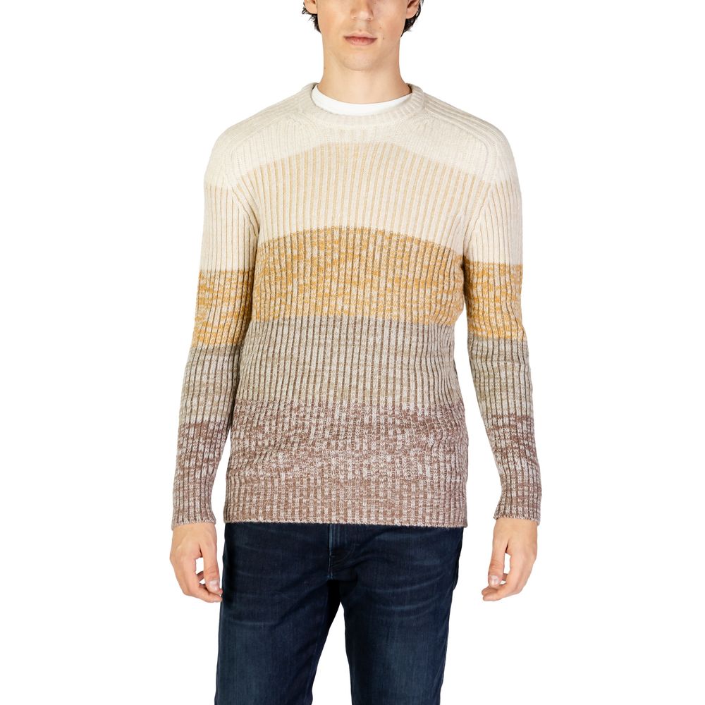 Beige Acrylic Sweater