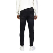 Black Cotton Jeans & Pant