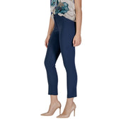 Blue Polyester Jeans & Pant