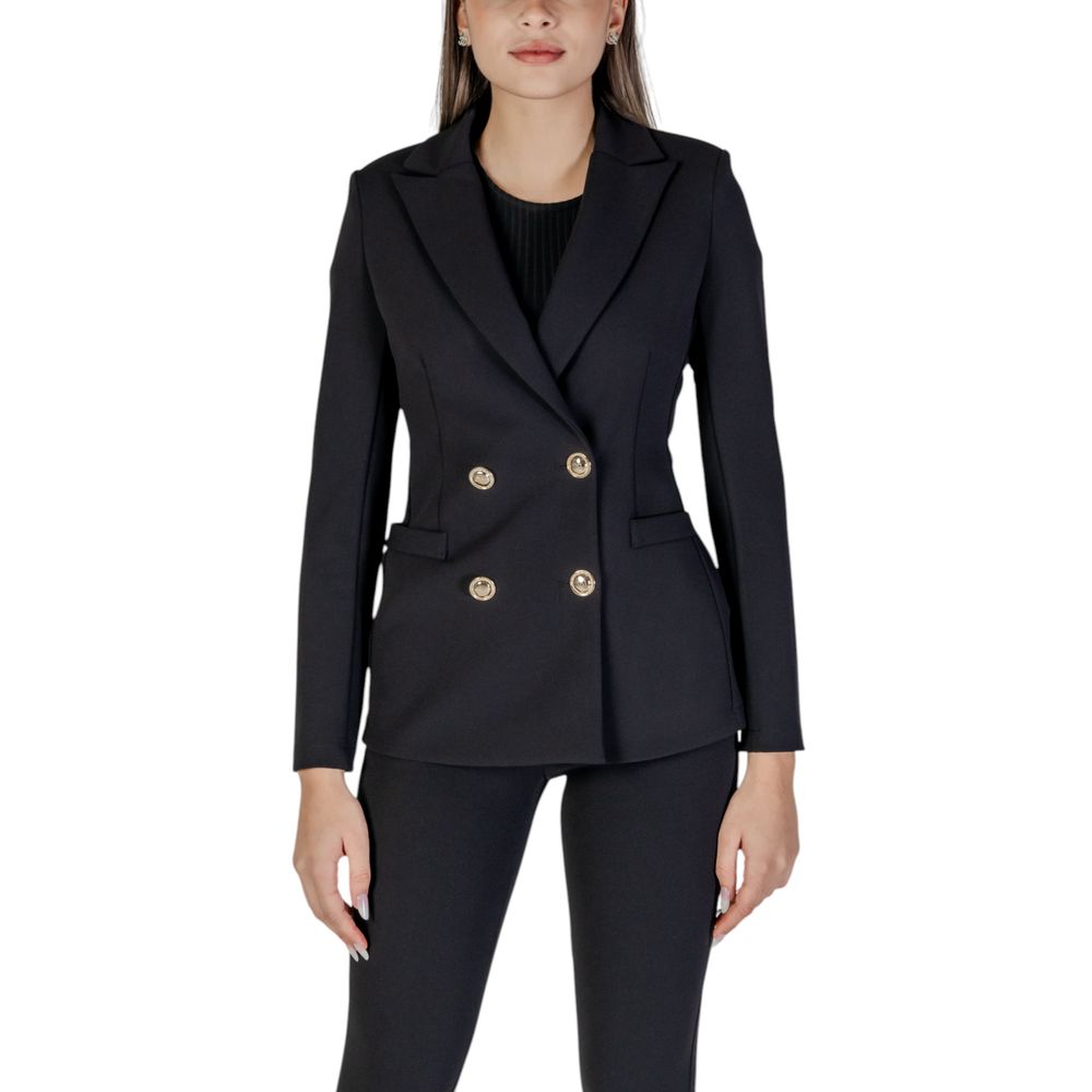 Black Polyester Suits & Blazer