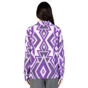 Purple Polyamide Sweater