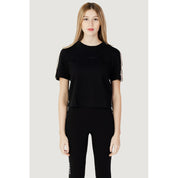 Black Cotton Tops & T-Shirt