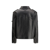 Biker leather Jacket