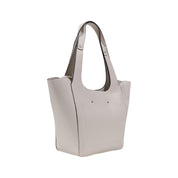 Cream Polyethylene Handbag