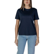 Blue Cotton Tops & T-Shirt