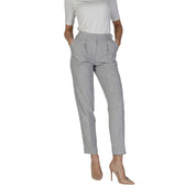 Gray Recycled Polyester Jeans & Pant