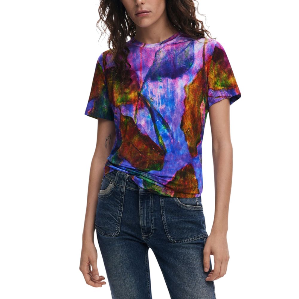 Purple Viscose Tops & T-Shirt