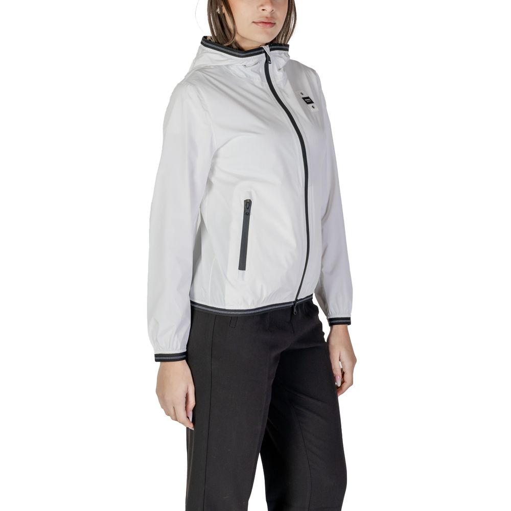 White Polyamide Jackets & Coat