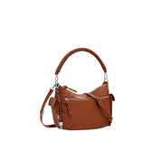 Brown Polyethylene Handbag