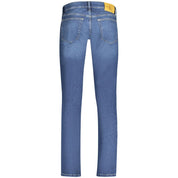 Blue Cotton Jeans & Pant