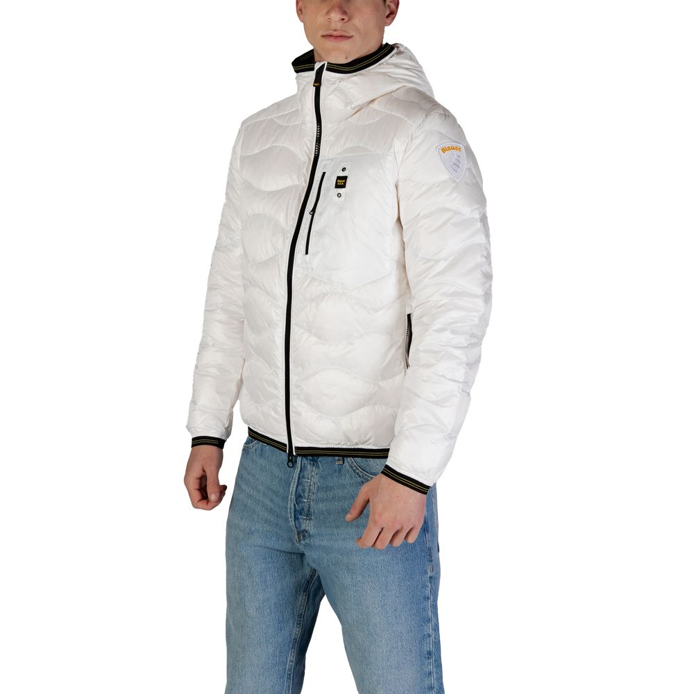 White Polyamide Jacket