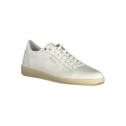 White Polyester Sneaker