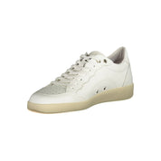 White Polyester Sneaker