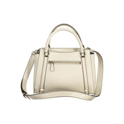 Beige Polyethylene Handbag