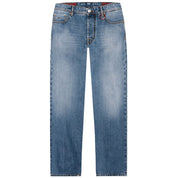 Blue Cotton Jeans & Pant