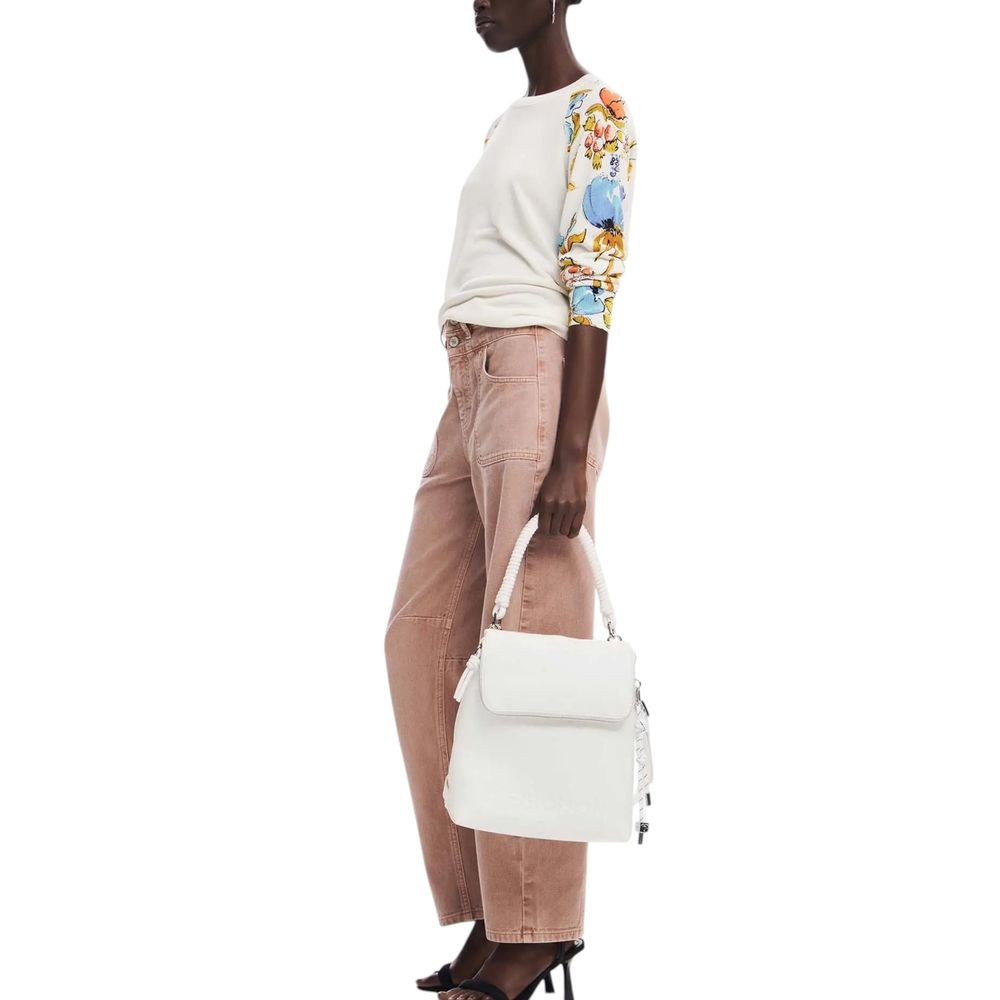 White Polyethylene Backpack