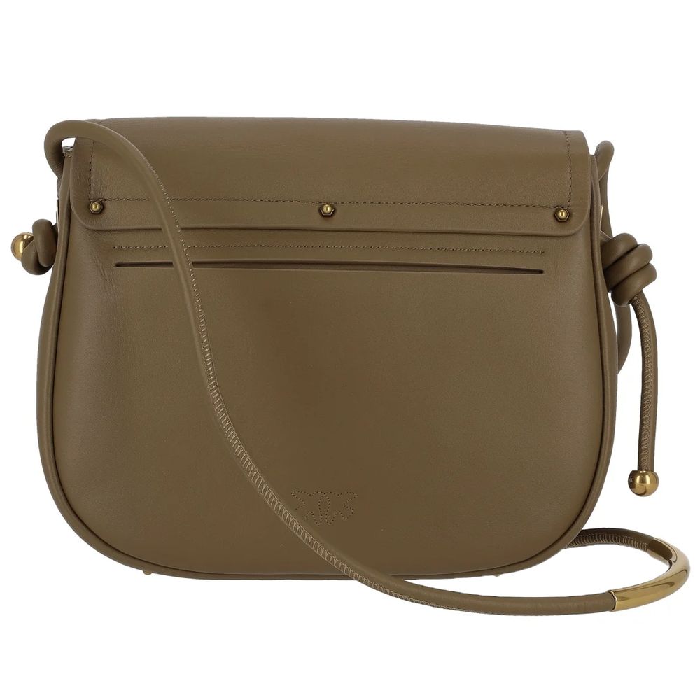 Green Leather Crossbody Bag