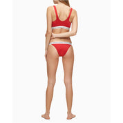 Red Polyamide Swimwear