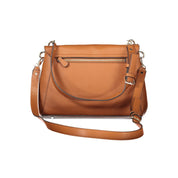 Brown Polyethylene Handbag