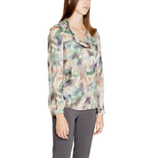 Green Polyester Blouse