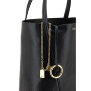 Black Calf Leather Bos Taurus Shoulder Bag