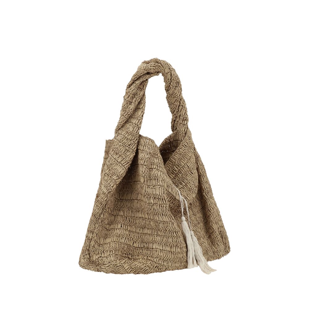 Raffia Shoulder Bag