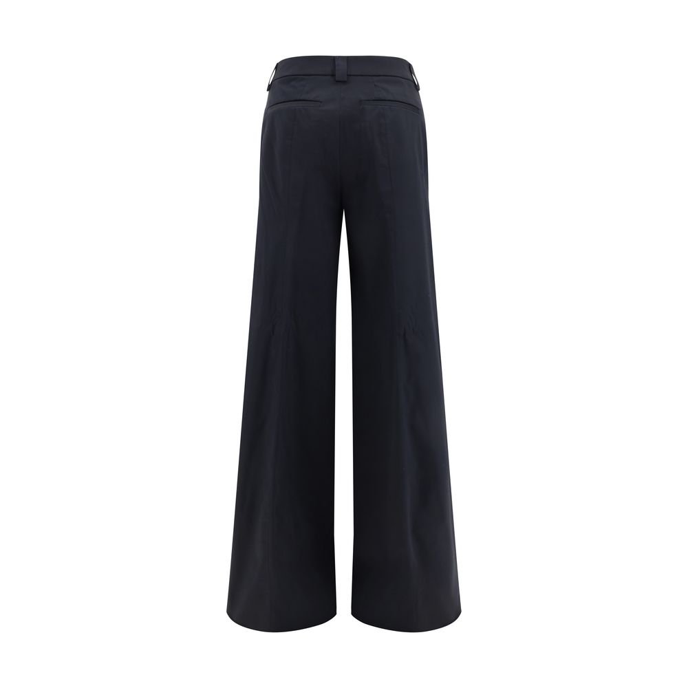 Cotton Wide Leg Pants