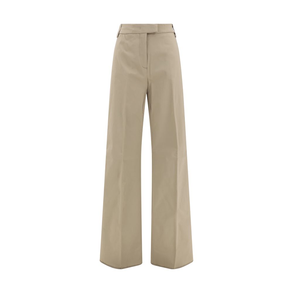 Cotton Wide Leg Pants