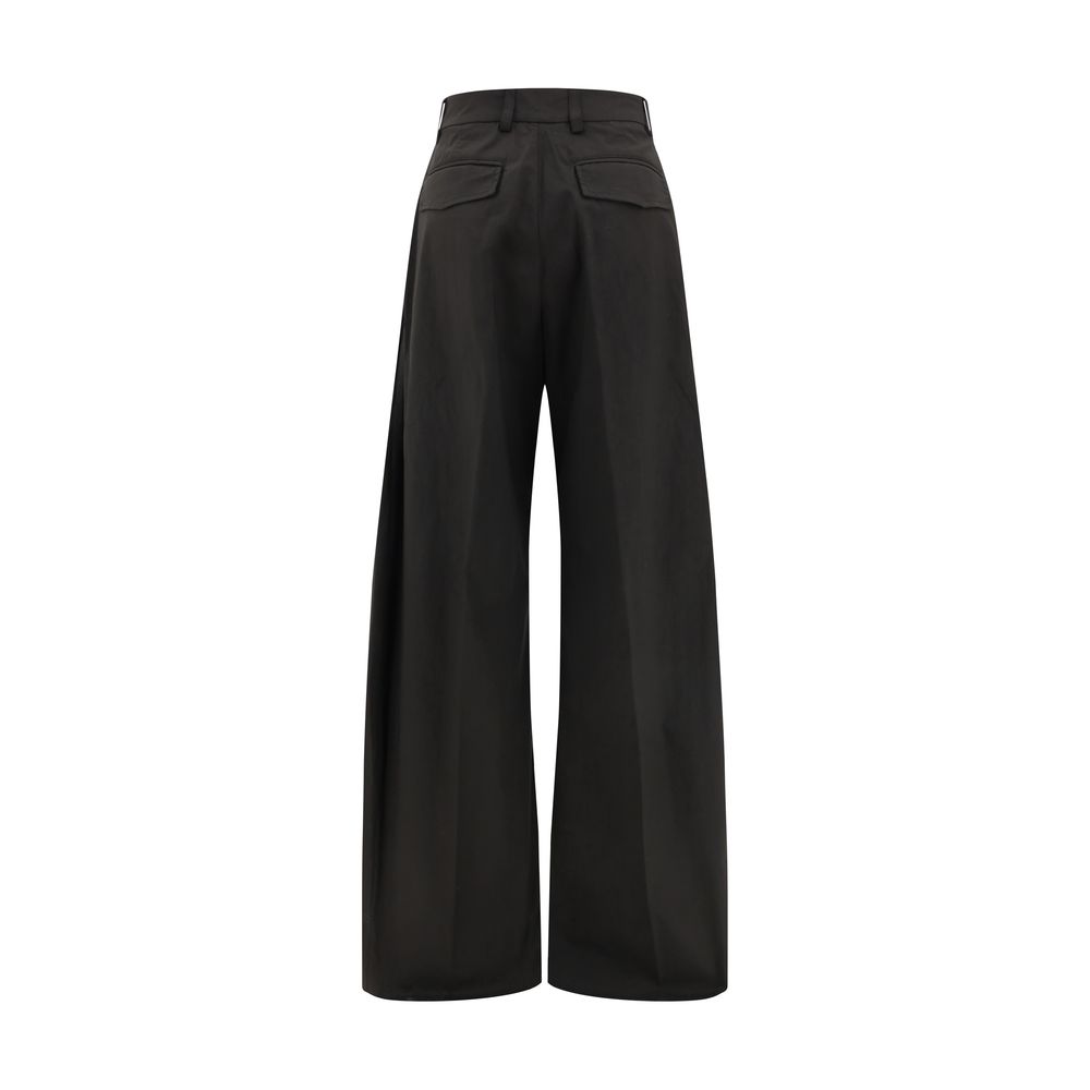 Cotton Wide Leg Pants