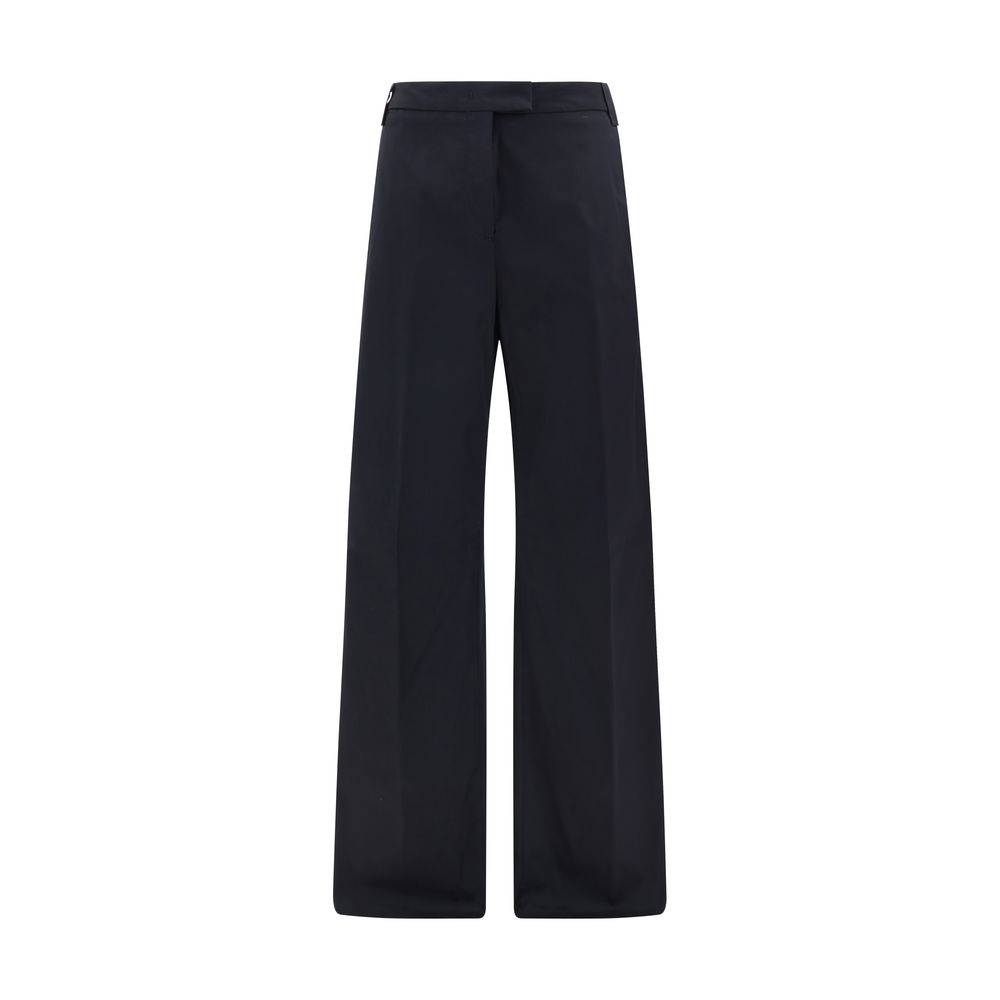 Cotton Wide Leg Pants