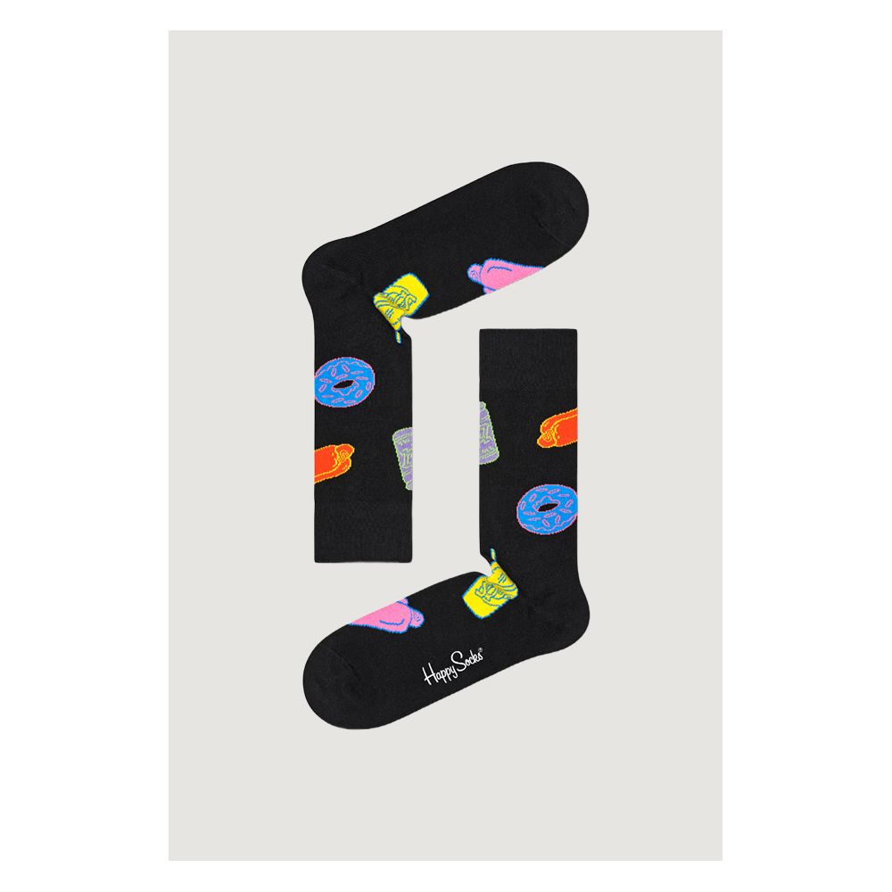 Black Cotton Sock