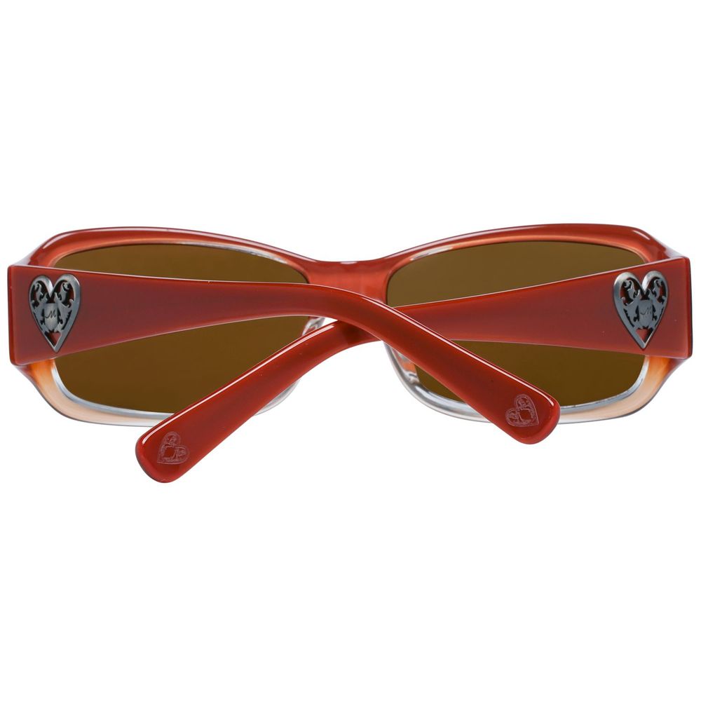 Orange Plastic Sunglasses