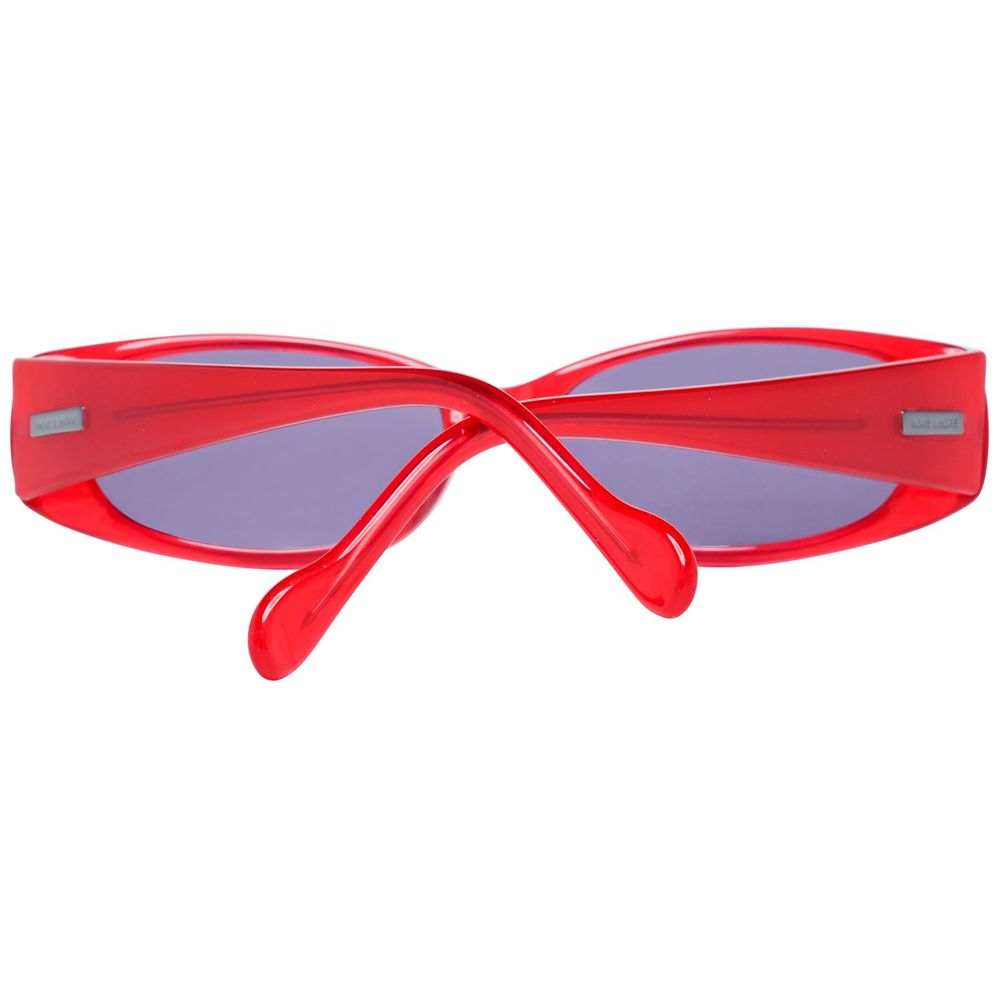 Red Plastic Sunglasses