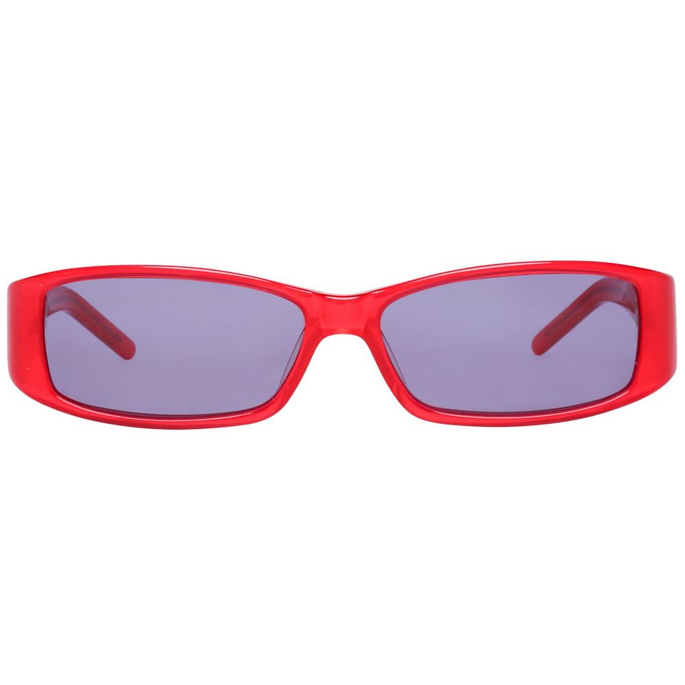 Red Plastic Sunglasses