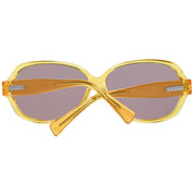 Yellow Plastic Sunglasses