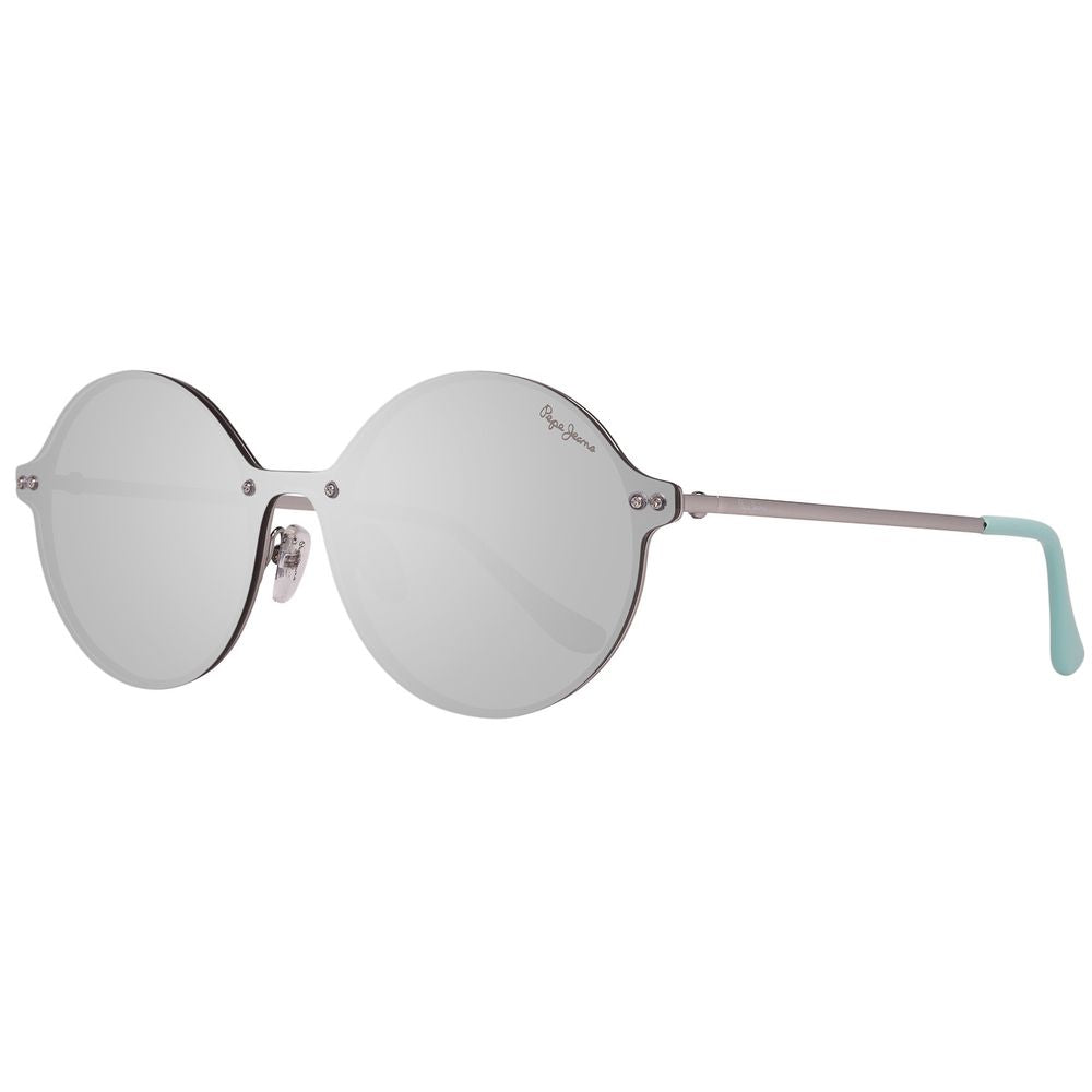 Silver Metal Sunglasses