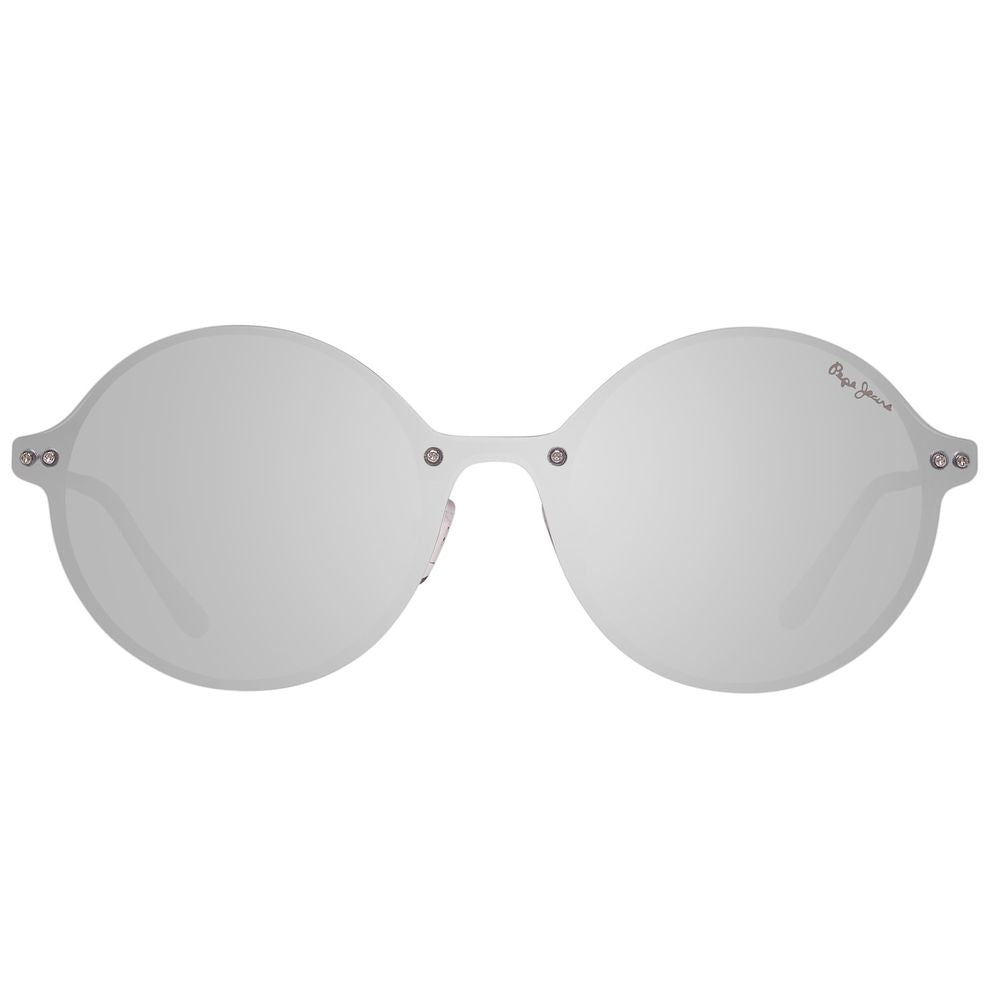 Silver Metal Sunglasses