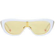 White Plastic Sunglasses