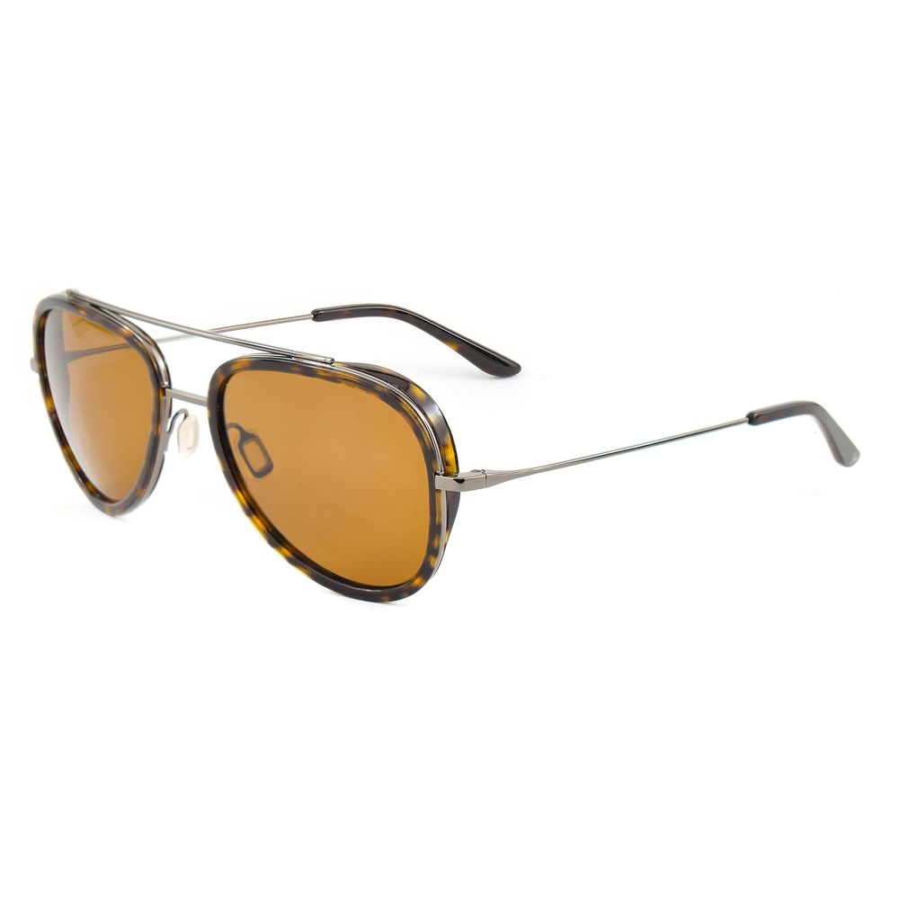 Gray Stainless Steel Sunglasses